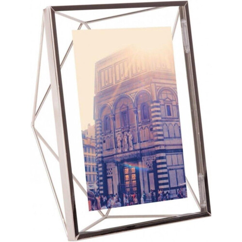 Umbra Prisma - Fotolijst - Geometrisch ontwerp - Zilver Tweedehands