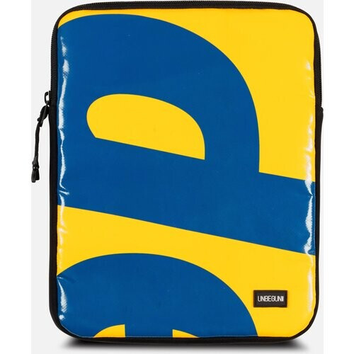 UNBEGUN mannen vegan Ipad Hoes Geel Blauw Tweedehands