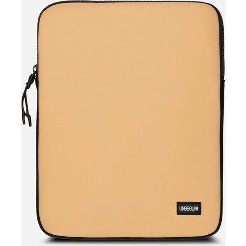 UNBEGUN mannen vegan Ipad Sleeve Sand Beige