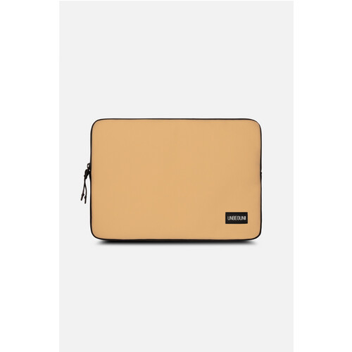 UNBEGUN mannen vegan Laptop Sleeve Sand Beige Tweedehands