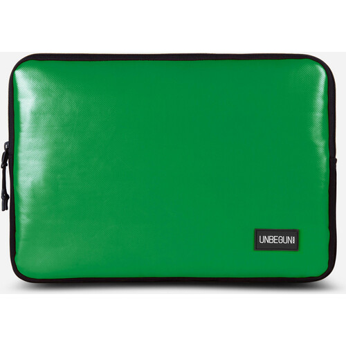 UNBEGUN mannen vegan Laptophoes Groen Tweedehands