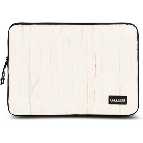 UNBEGUN mannen vegan Laptophoes Off White Tweedehands