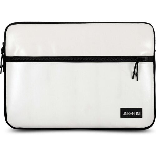 UNBEGUN mannen vegan Laptophoes Voorvak Wit Tweedehands