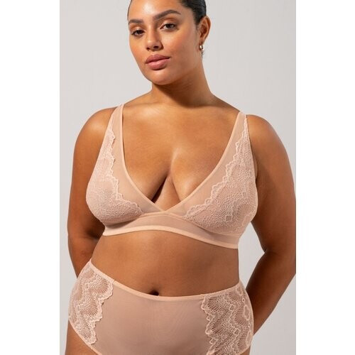 Understatement dames vegan Bralette Decolleté Lichtroze Tweedehands