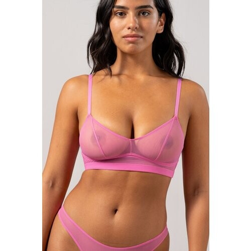 Understatement dames vegan Mesh Balconette Snoep Roze Tweedehands