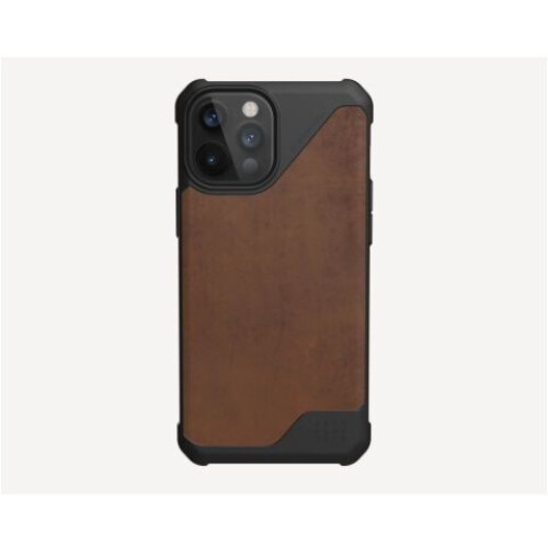 Urban Armor Gear Metropolis LT - Backcover - Krasbestendig - Bruin (iPhone 12 Pro Max 5G) Tweedehands