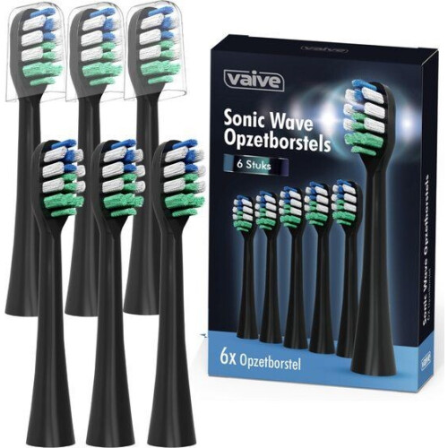 VAIVE Tandenborstel Opzetborstel Set - 6 Stuks - Sonic Wave Precision X8900 Tweedehands