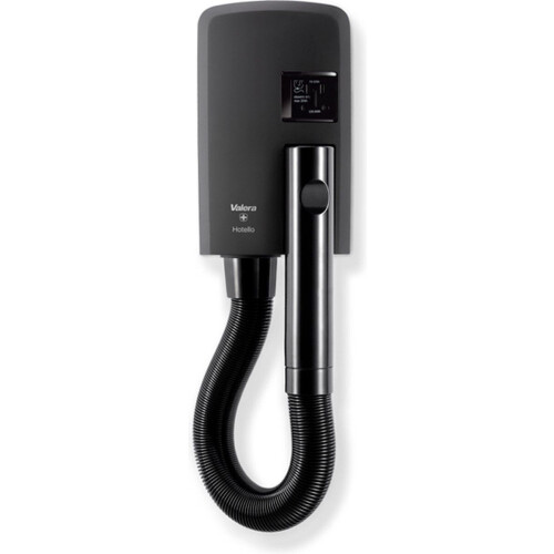 Valera Hotello Shaver - Wandhaardroger - Wandmontage - Zwart