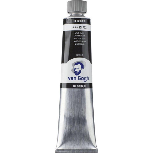 Van Gogh - Olieverf - 200ml - #702 Lampenzwart