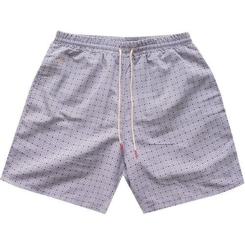 Vanilla Sand mannen vegan Zwemshort Coco Tegelprint Tweedehands