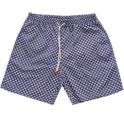 Vanilla Sand mannen vegan Zwemshort Pepe Signature Print Tweedehands