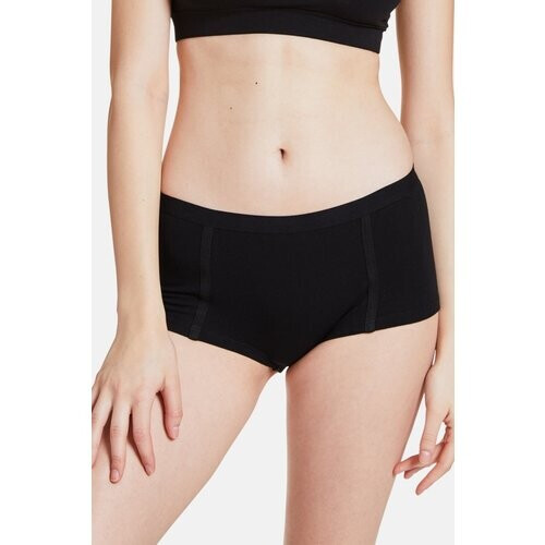 VATTER dames vegan 3-Pack Shorts Easy Emma Zwart Tweedehands