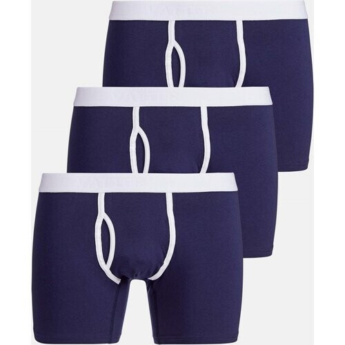 VATTER mannen vegan Boxershort Claus Navy 3-Pack Tweedehands