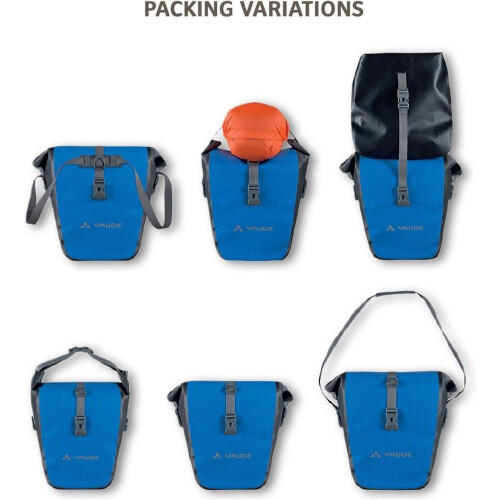 VAUDE Aqua Back Single - Fietstas - Waterdicht - Kleur: canary Tweedehands
