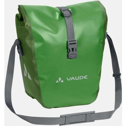 Vaude Aqua Front Dubbele Fietstas Middengroen/Lichtgroen Tweedehands