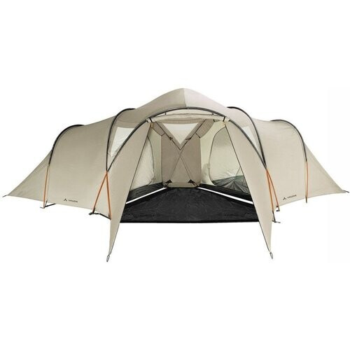 Vaude Badawi Long 6P Familietent Zandbruin/Bruin Tweedehands