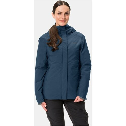 Vaude Cyclist Warm Rain Fietsjas Marineblauw Tweedehands