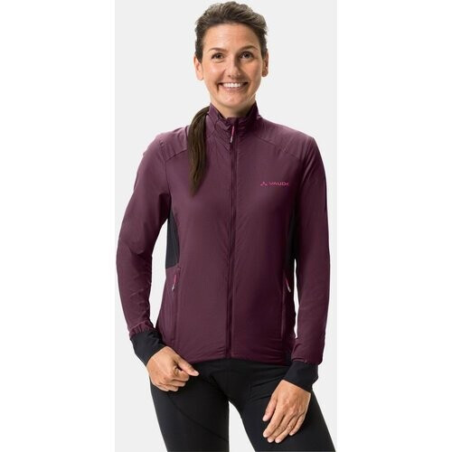 Vaude Kuro Air Jacket Fietsjas Dames Bordeaux / Kastanjebruin/Zwart Tweedehands