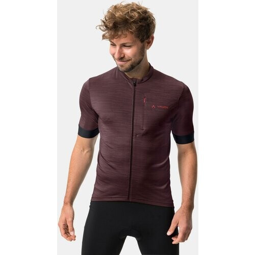 Vaude Kuro Fz Tricot Bordeaux / Kastanjebruin/Zwart Tweedehands