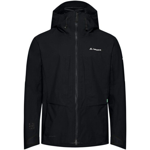 Vaude - Monviso 2.5L Hardshell Jas - Waterdicht Regenjas Outdoor - Heren - Zwart - Maat M