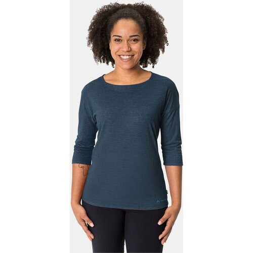 Vaude Neyland 3/4 T-Shirt Marineblauw