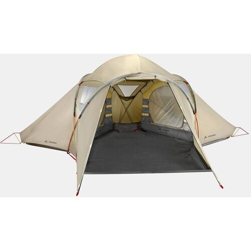 Vaude Tent Badawi 4P Familietent Zandbruin Tweedehands