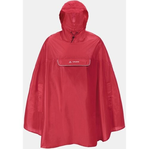 Vaude Valdipino Poncho Mid Red Tweedehands