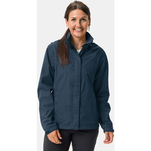 Vaude Women'S Escape Bike Light Jacket Donkerblauw Tweedehands
