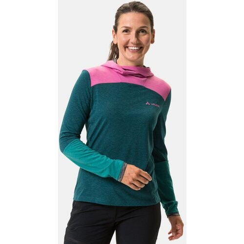 Vaude Women'S Tremalzo Ls Shirt Donkergroen Tweedehands