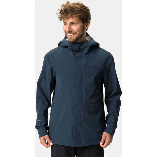 Vaude Yaras Rain Jacket Fietsjas II Donkerblauw Tweedehands