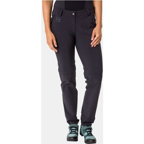 Vaude Yaras Zip-Off Regualr Fietsbroek Dames Zwart Tweedehands