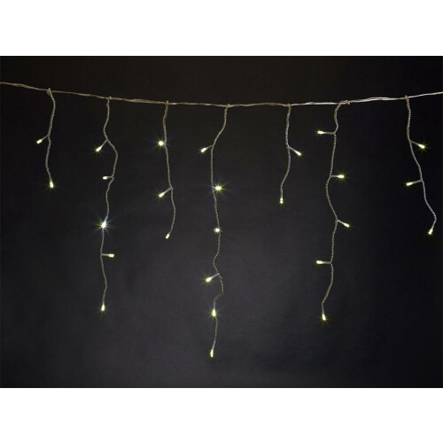 Vellight led-lichtgordijn warmwit, 2 m, 150 leds, weerbestendig, energiezuinig en betoverend Tweedehands