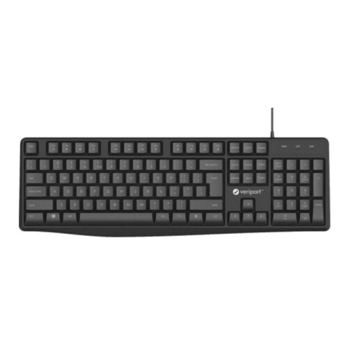 Veripart bedraad toetsenbord AZERTY, Tweedehands