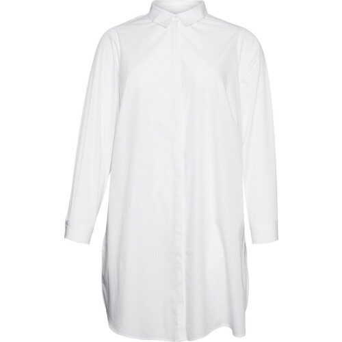 Vero Moda Curve VMSHANA LS LONG SHIRT K CURVE - Dames Overhemd - Lange Mouwen - Maat 52 Tweedehands