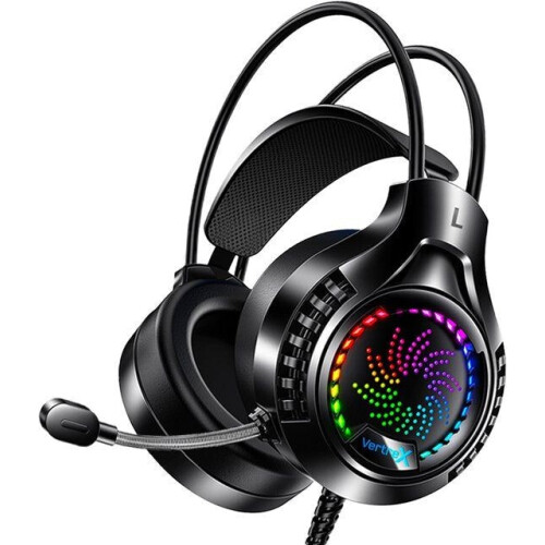 VERTREX Gaming Headset - Hoofdtelefoon - 7.1 Surround Sound - Zwart