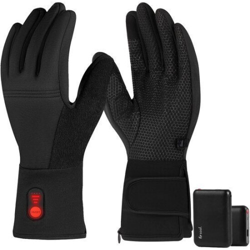 Verwarmde Handschoenen– Light M – 3 standen – Elektrische Handschoenen – Water- en Windafstotend –