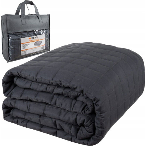 Verzwaringsdeken 8 KG - Weighted Blanket - Grijs- 150x200 CM Tweedehands