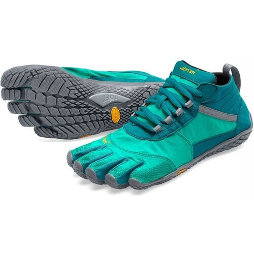 Vibram FiveFingers V-Trek Schoen Dames Petrol/Middengrijs Tweedehands