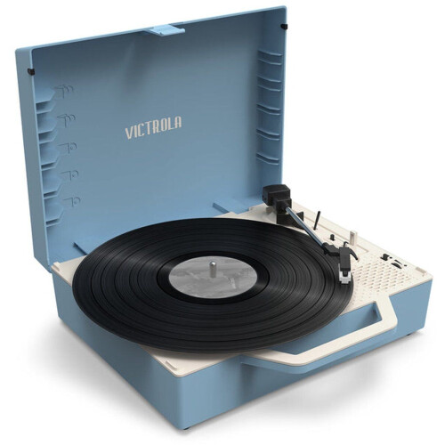 Victrola Re-Spin - Draaitafel - 45 RPM - Blauw Tweedehands