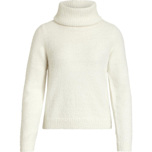 VILA ROLLNECK LS KNIT TOP - Pluizige trui met lange mouwen - XL