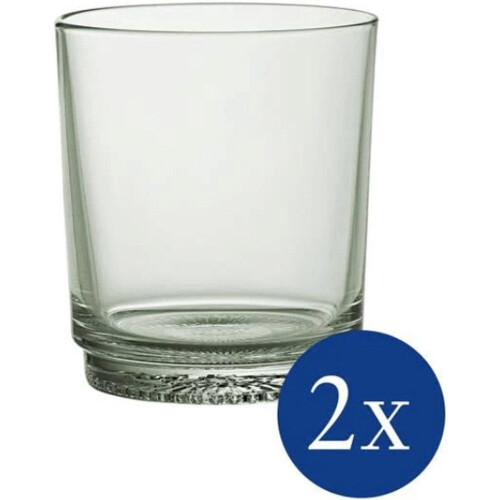 VILLEROY&BOCH - It's My Match - Waterglas 0,38L - Groen (2 stuks)