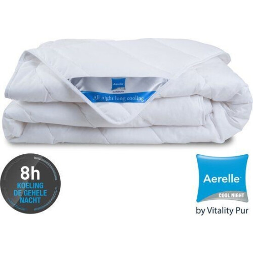 Vitality Pur Cool Night Dekbed - 240x220 - Verkoelend Lichtgewicht Ademend Tweedehands