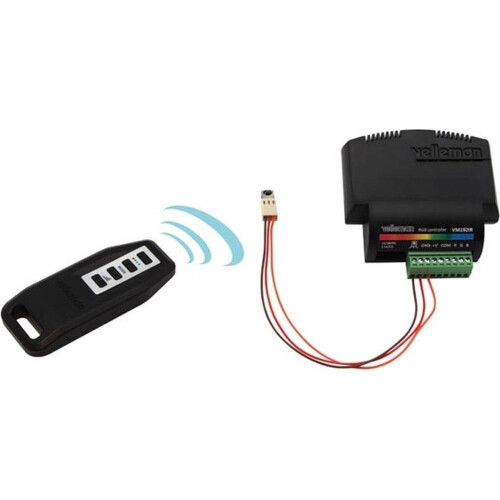 VM192IR RGB LED Controller - IR Afstandsbediening - 12-24 VDC - 2.5 A/kanaal Tweedehands