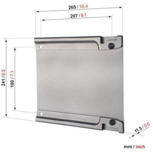 Vogels EFA8890 - Studadapter - Geschikt voor studs van 16 inch - Maximaal draagvermogen 30kg