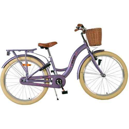 Volare Blossom Kinderfiets - Meisjes - 24 inch - Paars