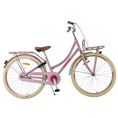 Volare Excellent Kinderfiets - Meisjes - 26 inch - Mat Roze Tweedehands