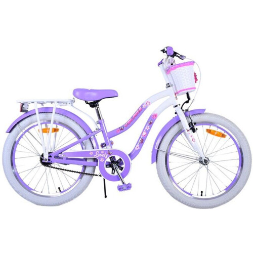 Volare Lovely - Kinderfiets - 20 inch - Meisjes - Paars Tweedehands