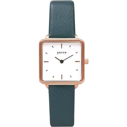 Votch dames vegan Horloge Kindred Teal & Roségoud Tweedehands