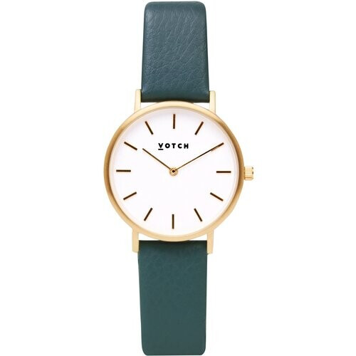 Votch dames vegan Horloge Petite Gold & Juniper Tweedehands