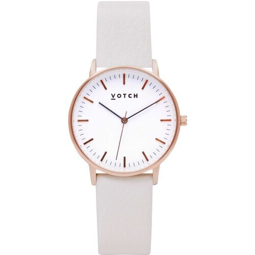 Votch dames vegan Horloge Set Moment Roségoud & Lichtgrijs Tweedehands